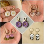 925 Sterling silver LABORIDE STONE STUDD TOPS for Girls...