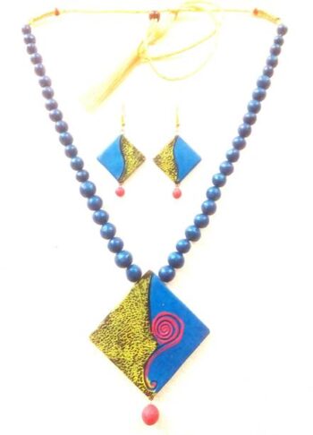 Stone Yellow Jewel Set