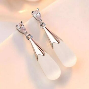 Casual Blue Stone Stud Earrings For Women & Girls Swaro...