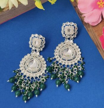 Traditional Ethnic Pearl Jhumka Jhumki Earrings for Gir...