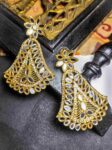 level up point - RED COLOR shining stone earing for gir...