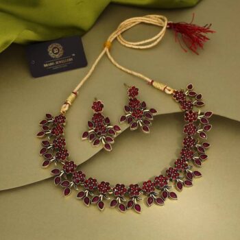 Brass Brass Gold Jewel Set