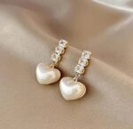 Small Size Silver Hoop Korean Earrings For Women Girls ...