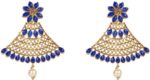 Gemstone Handmade Ethnic Style Silver Plated Jewelry Ea...