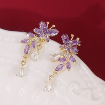 Golden Sparkle: A Collection of Hoop Earrings Diamond B...