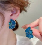 Korean AD earrings for women/girls Cubic Zirconia Alloy...