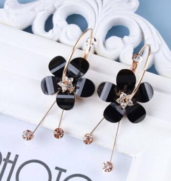 Wedding Bridal Wedding Maroon Color Oxidized Jhumka Ear...