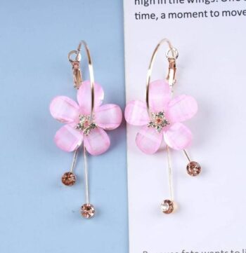 Black Crystal Floral Cubic Zirconia, Zircon, Crystal Me...