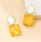 Floral Korean Earrings For Women Girls Trendy Western F...