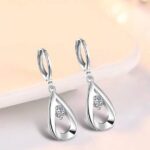 Made For Each Other' Silver Plated Earrings for Girls ...