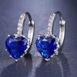 New Trendy Exclusive Silver Korean Style Long Drop Cris...