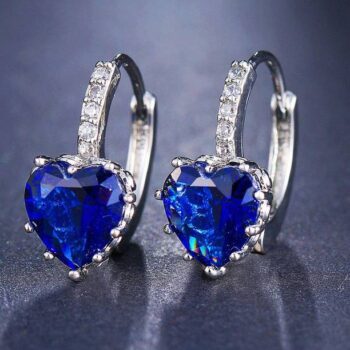 New Trendy Exclusive Silver Korean Style Long Drop Cris...