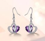 925 Sterling silver RED ONYX STONE STUDD TOPS for Girls...