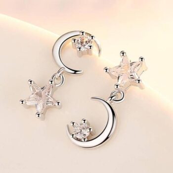 Pine Pearls Exclusive Zerconiya Earrings For Mens And G...