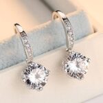 Pearls Flower Earrings For Women Floral Earrings For Gi...