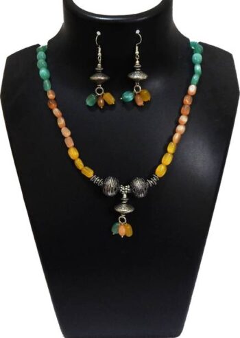 Brass Gold Jewel Set