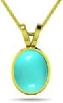 Hip Hop Gem Stone Charm Locket Chain Rectangular Radiat...