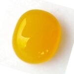 6.62 Carat Yellow Sapphire Stone Astrologer Ceylon Qual...