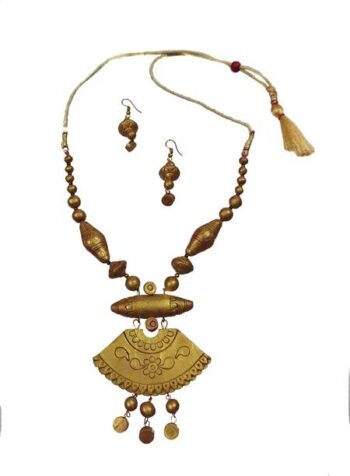Brass Brass Multicolor Jewel Set