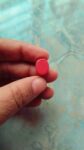 Red Coral Pendant, Locket (Moonga/Munga Stone Pendant) ...