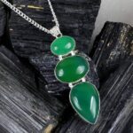 Natural Labradorite Pencil Shaped Pendant | Original He...