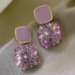 925 Sterling Silver oxidised Stud earring for Women & G...