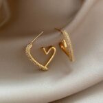 Pearls Ad Stone Korean Earrings For Women Girls Trendy ...