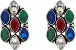 Fresh Collection of TURQUOISE Ethnic festival wear Stud...