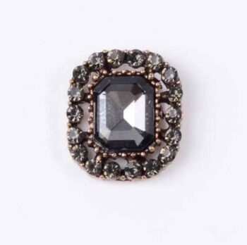 Silver replica oversized studs earrings for women and G...