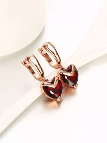 Handmade Gold Plated Multi Gemstone Earrings For Women ...