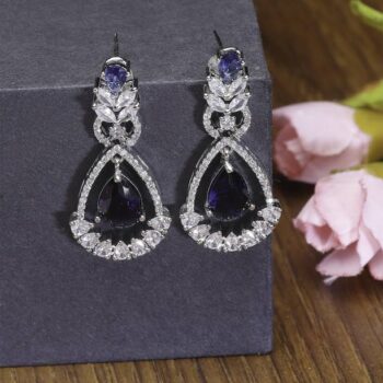 Heart Flower Earrings For Women Floral Earrings Korean ...