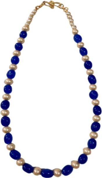 Multi Colour Crystal Gemstone Beads Necklace 1 Layer st...