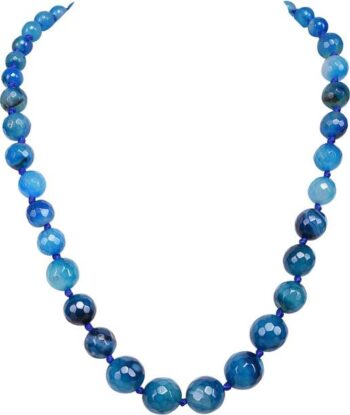 Natural Smoky Quartz Chip Mala/Necklace With Crystal St...
