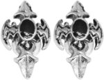 8.5 Amethyst White Metal Drops & Danglers