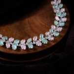 Stone Blue, Black, Gold Jewel Set