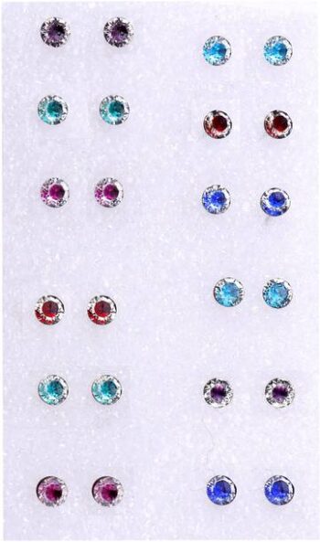 Generic Triangle Motif Drop Earrings Alloy Hoop Earring