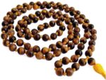 Natural Pyrite 6 mm 108 Round Beads Mala/Necklace 660 m...