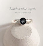 London Blue Topaz 925 Sterling Silver Ring