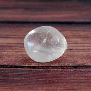 Clear Quartz Single Tumble Stone Pack of 1 pc