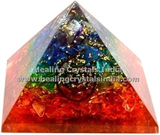 Healing Crystals India Chakra Crystal Orgone Energy Reiki Infused Pyramid