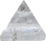 Crystal Heaven Certified Clear Quartz Pyramid - 1" Inch Crystal Pyramid For Positive Energy, Vastu, Reiki And Chakra Healing