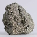 Crystal Divine Pyrite Raw Stone for Home Decor, Meditation, Chakra Healing - Decorative Cluster 45 to 95 Grams 1 Piece