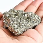 Natural Pyrite Stone for Wealth (40-80g) - Authentic Mineral Specimen, Money-Attracting Healing Crystal, Raw Cluster for Abundance, Manifestation, and Reiki - Boost Positive Energy & Prosperity