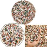 Shubhanjali Reiki Healing Multicolor Chips for Vastu 50 Gm | Natural Gemstone Chips Stone for Home Decor Items Flower Pot Aquarium Fish Tank Jewellery Making
