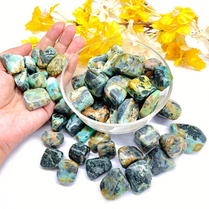Chrysocolla Tumbles - African (Divine Feminine & Calmness)