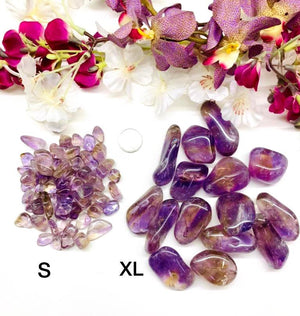 Ametrine Tumble (Balance serenity & creativity)