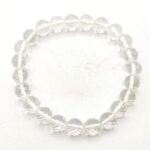 Natural Clear Crystal Quartz Bracelet Diamond Cut for Wealth, Health & Prosperity – Reiki Healing Products For Men & Women