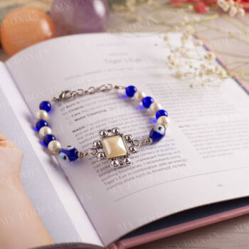 Feng Shui Crystal  Evil Eye Bracelet