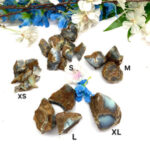 Blue-Green Chalcedony Rough ( Emotional Calm )