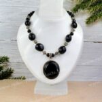 Black Tourmaline Necklace for Women